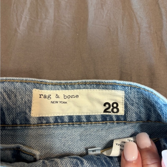 rag & bone Sophie Light Blue Jeans - Picture 6 of 7